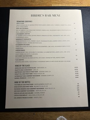 Birdie's by Chef Kevin Lee by null