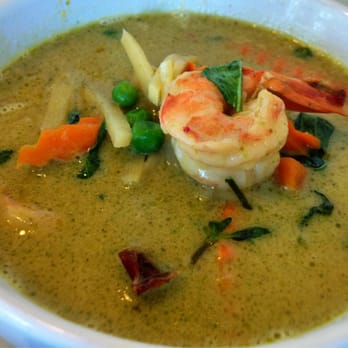 Thai Kitchen - Green Curry Prawns - Thai Near Me - American Canyon, California Thai Kitchen - Green Curry Prawns - Thai Near Me - American Canyon, California