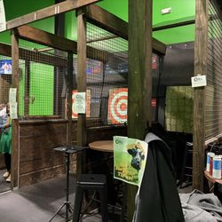 Chill Axes - Axe throwing bays.