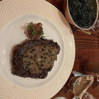 The River  Restaurant By Gordon Ramsay - RibEye - Seafood Near Me
