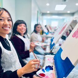LA Speech Therapy Solutions - Silver Lake - Jade and Alejandra joining in the fun. We will miss you Jade! Let's keep in touch - I know we will work together again soon!