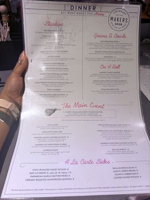 Menu photo 3 Makers Union Washington, DC, DC
