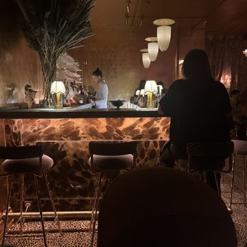 Saint Neri - a woman sitting at a bar - Cocktail Bars Near Me - Buffalo, New York