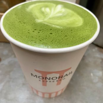 Monorail Espresso - Matcha Latte - Coffee & Tea Near Me - Seattle, Washington
