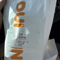 Dunkin' - Receipt order