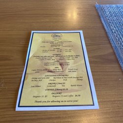 Elders Family Restaurant - Elder's Menu