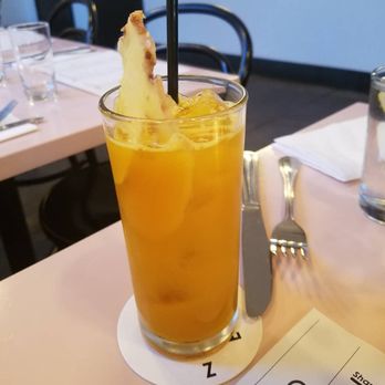 Cafe Roze - Turmeric Cooler - Breakfast & Brunch Near Me - Nashville, Tennessee