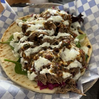 Bowls N Go - Shredded Lamb Wrap - Greek Near Me - San Antonio, Texas Bowls N Go - Shredded Lamb Wrap - Greek Near Me - San Antonio, Texas