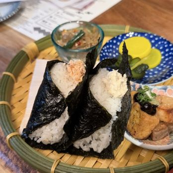 Gohan - Two onigiri breakfast set - Japanese Near Me - Honolulu, Hawaii