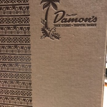Damon's Steak House - Menu cover - Steakhouses Near Me - Glendale, California