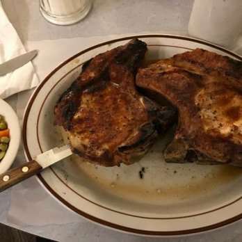Good Table Family Restaurant - Delicious Broiled Centercut Pork Chops - American Near Me - Kentland, Indiana Good Table Family Restaurant - Delicious Broiled Centercut Pork Chops - American Near Me - Kentland, Indiana