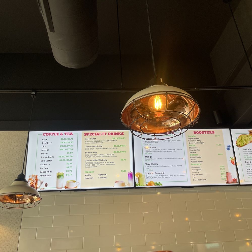 Moon Shots Juice - Menu - Coffee & Tea Near Me - Branford, Connecticut