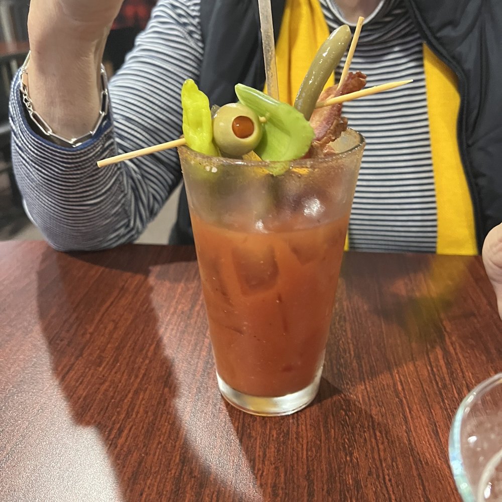Special Bloody Mary...very good! Special Bloody Mary...very good!