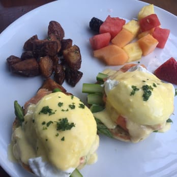 The Raymond 1886 - Salmon Eggs Benedict - New American Near Me - Pasadena, California The Raymond 1886 - Salmon Eggs Benedict - New American Near Me - Pasadena, California