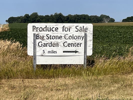 Hutterite Signage BIG STONE HUTTERITE COLONY - Updated August 2025 - 75217 Big Stone ...
