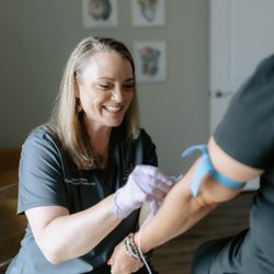 Hope + Health - Yes! We draw labs to save you time and make it convenient for you.  You can use insurance or very low cash pricing.