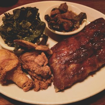 The Pit - Fried chicken, Baby back ribs, collard greens, and brussel sprouts - Barbeque Near Me - Raleigh, North Carolina The Pit - Fried chicken, Baby back ribs, collard greens, and brussel sprouts - Barbeque Near Me - Raleigh, North Carolina