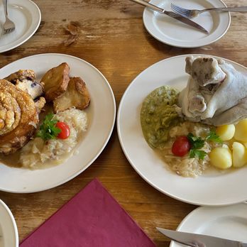 Zur Haxe - Hauptgerichte (pork and duck) - German Near Me - Berlin, BE