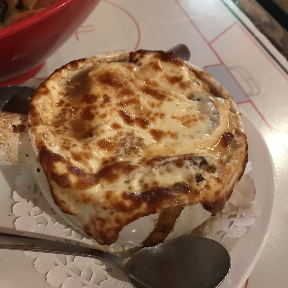 Dunn's - French onion soup is so good!! Must try! - Poutineries Near Me - Montreal, Quebec Dunn's - French onion soup is so good!! Must try! - Poutineries Near Me - Montreal, Quebec