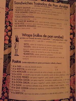 Menu photo 3 Cocoliche San Cristóbal de las Casas, CHP