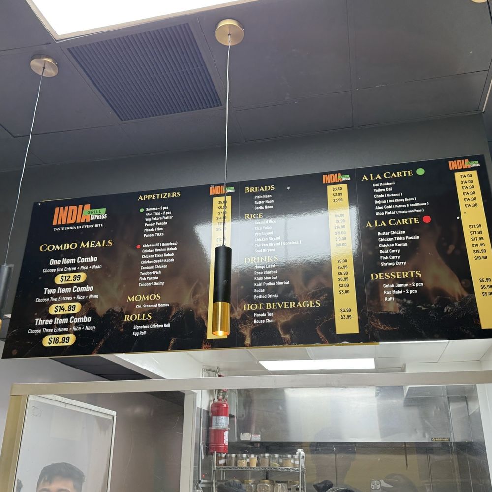 India Grill Express - full menu - Indian Near Me - Artesia, California India Grill Express - full menu - Indian Near Me - Artesia, California