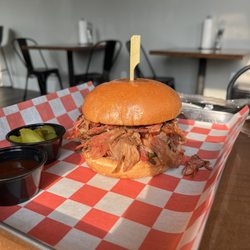 Hankering Southern Kitchen - Barbecue sandwich.