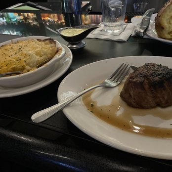 Morton's The Steakhouse - Filet with au gratin potatoes - Steakhouses Near Me - San Juan, Puerto Rico