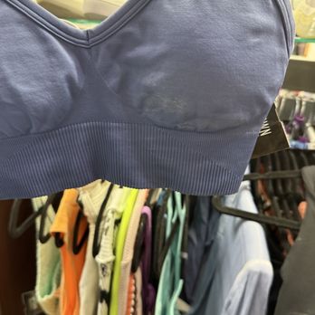 Uptown Cheapskate - Front of stained lululemon sports bra - Used, Vintage & Consignment Near Me - Rockville, Maryland