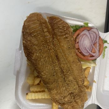 West Yam Yam - Snapper fillet with French fries - Seafood Near Me - Frederiksted, Virgin Islands West Yam Yam - Snapper fillet with French fries - Seafood Near Me - Frederiksted, Virgin Islands