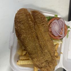 West Yam Yam - Snapper fillet with French fries