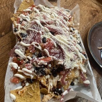 Central Taco and Tequila - Nachos with chicken tinga - Tacos Near Me - Haddon Township, New Jersey Central Taco and Tequila - Nachos with chicken tinga - Tacos Near Me - Haddon Township, New Jersey
