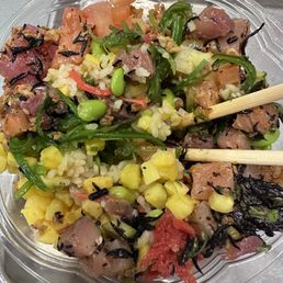 Salmon, tuna, yellowtail, and all the fixings :)