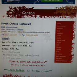 Canton Chinese Cuisine