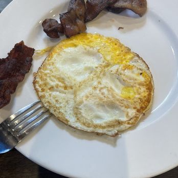 The Mimosa House - Eggs over hard with bacon. - Breakfast & Brunch Near Me - Roseville, California The Mimosa House - Eggs over hard with bacon. - Breakfast & Brunch Near Me - Roseville, California