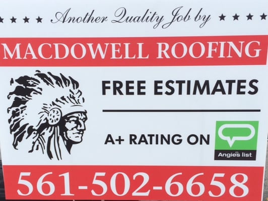 MacDowell Roofing Logo