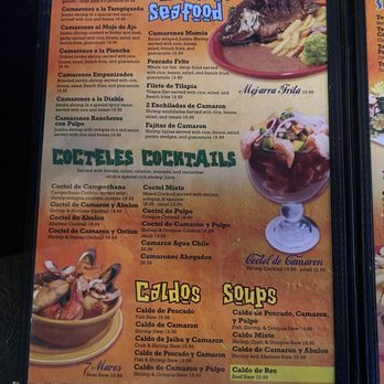El Michoacano - Menu 6-14-24 - Mexican Near Me - Fresno, California