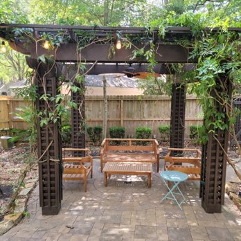 Handyman and Sam - New wood pergola top - General Contractors Near Me