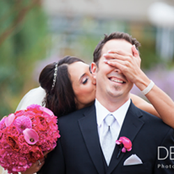 Bliss Elevated - Cute first look with one of our adorable couples.