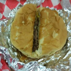 Smokin W Haystack - Fried onion burger