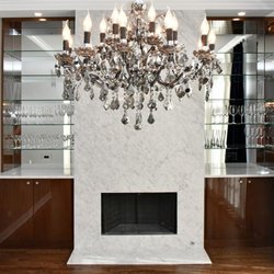 Barrington Wood Works - Custom Fire place cabinets