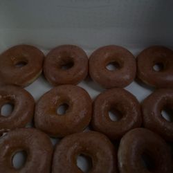 Krispy Kreme - The all glazed dozen we got
