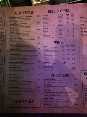 Menu photo 1 Frankenstein & Bier Keller Edinburgh, EDH