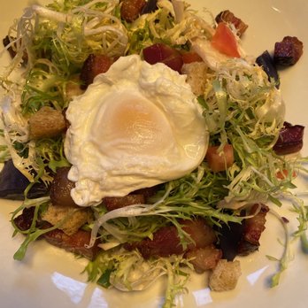 L’Express - Frisee Aux Lardons Salad - French Near Me - New York, New York L’Express - Frisee Aux Lardons Salad - French Near Me - New York, New York