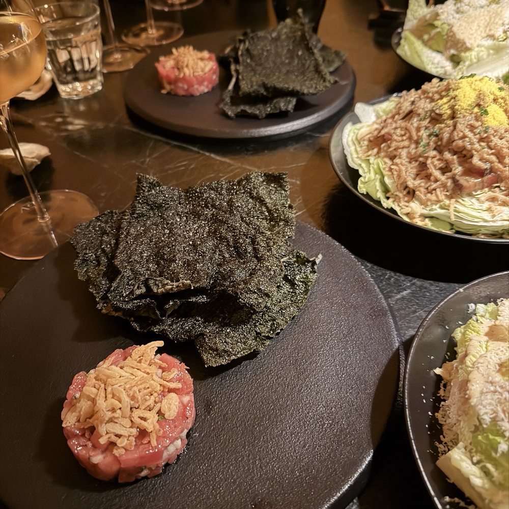 COTE - Tuna with deep fried seaweed - Steakhouses Near Me - Las Vegas, Nevada COTE - Tuna with deep fried seaweed - Steakhouses Near Me - Las Vegas, Nevada
