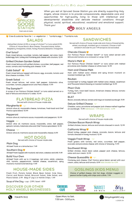 Menu photo 1 Spruced Goose Station McAdenville, NC