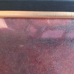 Canvas Craft - Scratch mark near the frane
