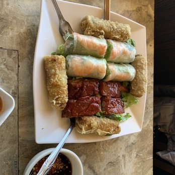 Sinh Sinh - Sampler platter - Chinese Near Me - Houston, Texas Sinh Sinh - Sampler platter - Chinese Near Me - Houston, Texas