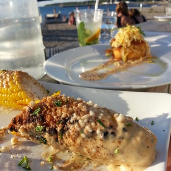 Navy Beach - Mexi corn - Seafood Near Me - Montauk, New York