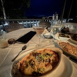 Ledge Water Steak House - Baked stuffed haddock