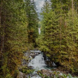 Wallace Falls State Park - Lower and middle falls
